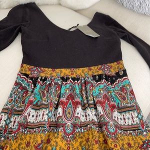 Anthropologie Maeve Paisley dress